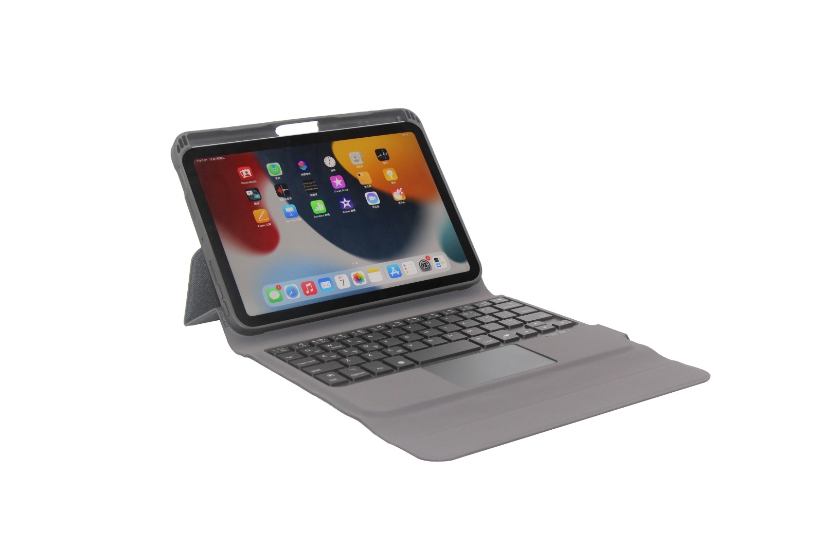 Daphnela iPad Mini 6. Nesil Klavyeli Kılıf - Siyah